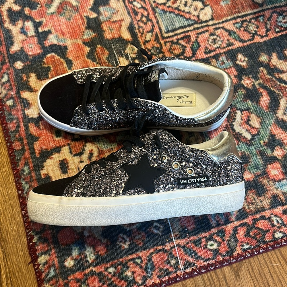 vintage havana glitter sneakers